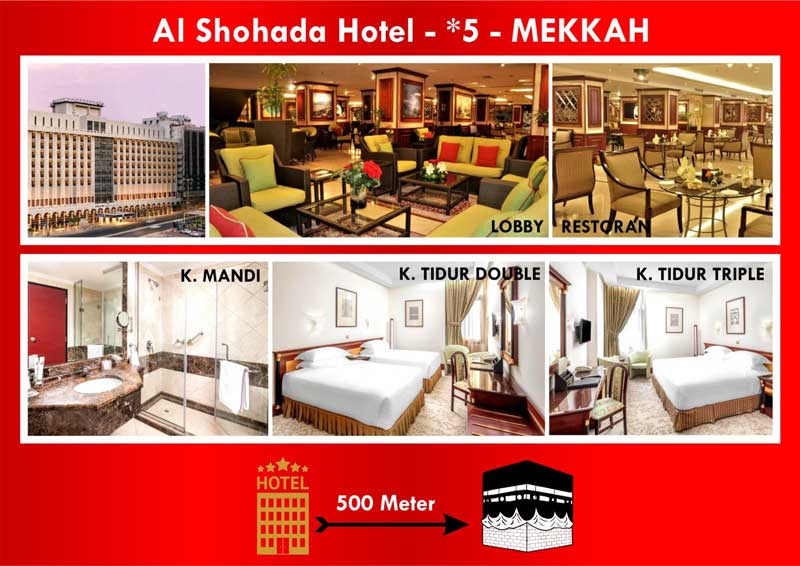 hotel al shohada mekkah