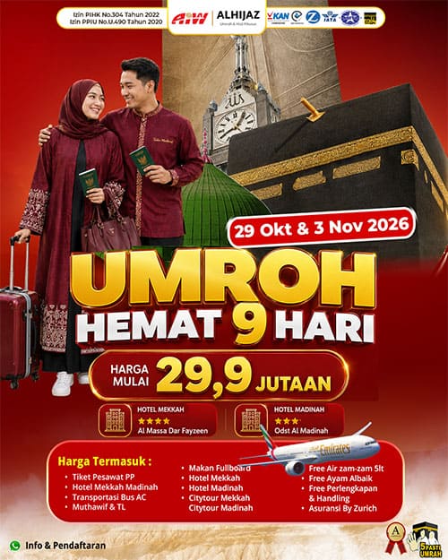 Umroh Promo 29 okt3nov